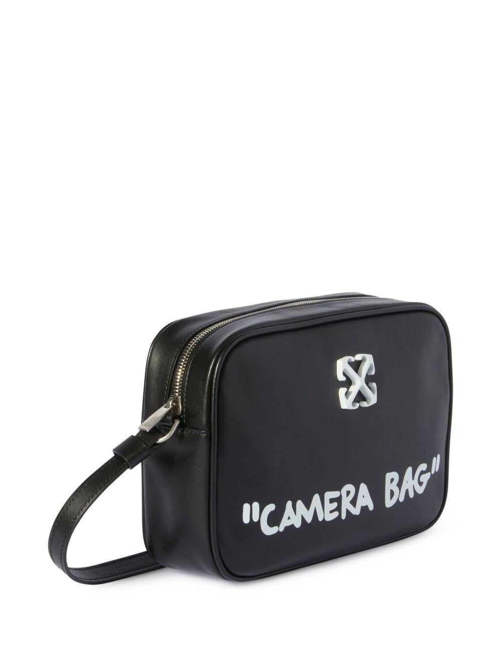 Borsa jitney in nero Off white - unisex 
