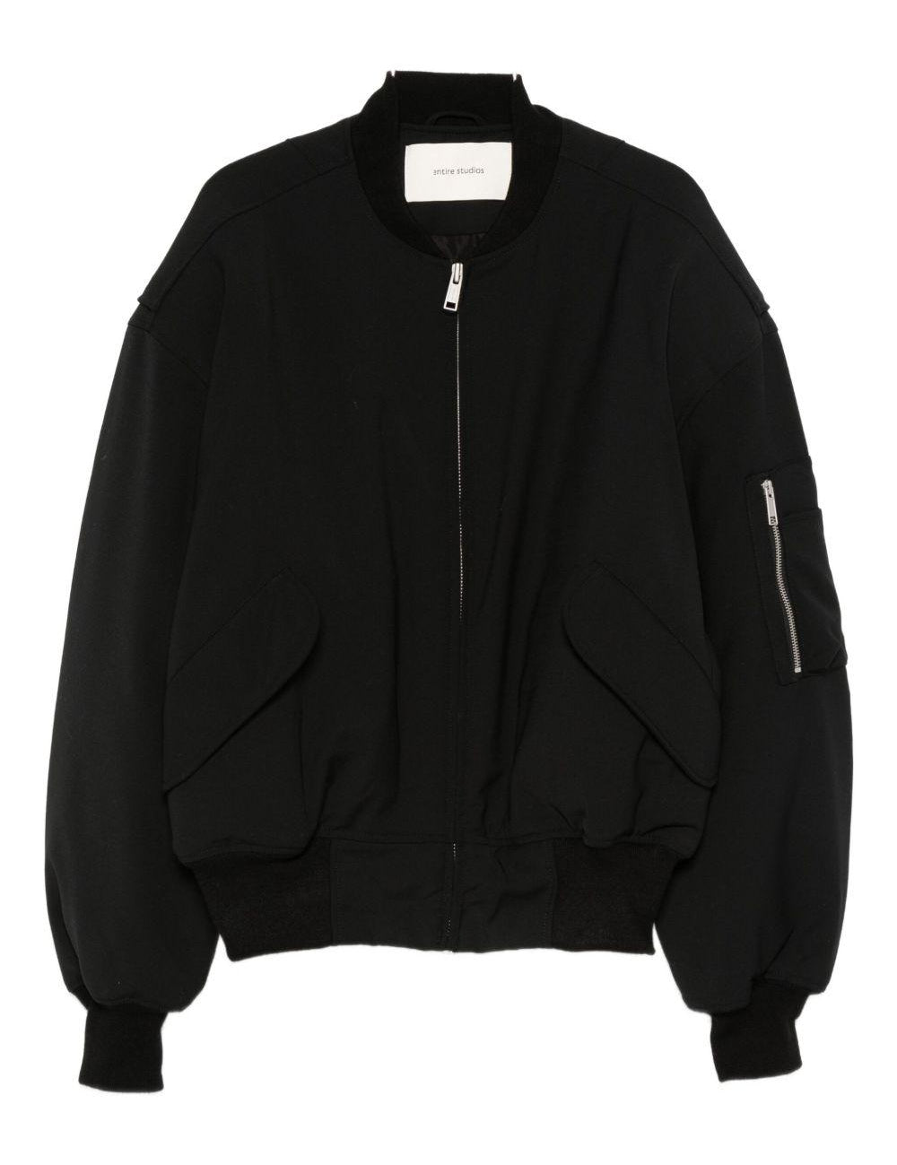 Giacca bomber broad  in nero Entire studios - unisex 