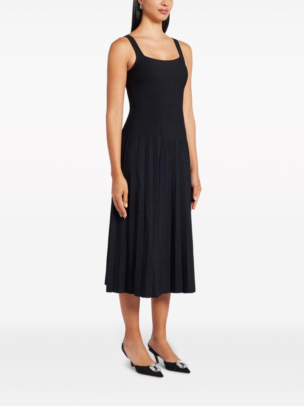 Abito midi Ellison in nero Staud - donna 