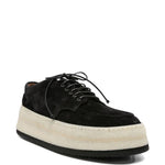 Derby con suola chunky parapana in nero Marsell - uomo 