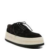Derby con suola chunky parapana in nero Marsell - uomo 