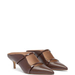 Mules Maureen 45 goffrato croco tabacco 