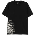 T-shirt GFX in nero Y-3 - uomo 