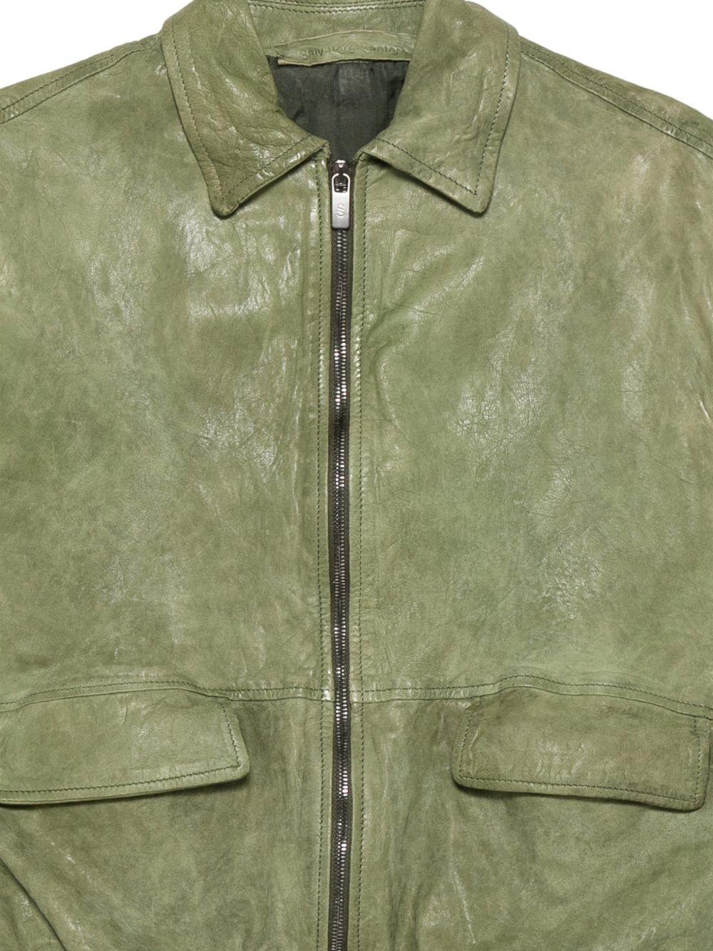 Gilet con zip in verde Salvatore santoro - donna 