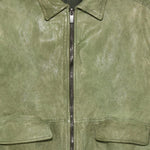 Gilet con zip in verde Salvatore santoro - donna 