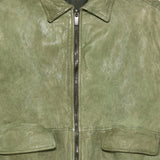 Gilet con zip in verde Salvatore santoro - donna 