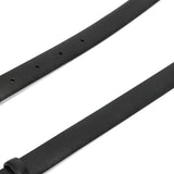 Cintura Olivia in pelle nera 