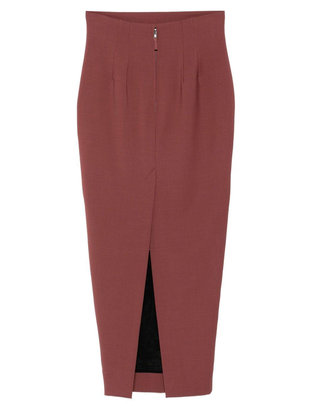 Gonna a vita alta in rosa Rick owens - donna 