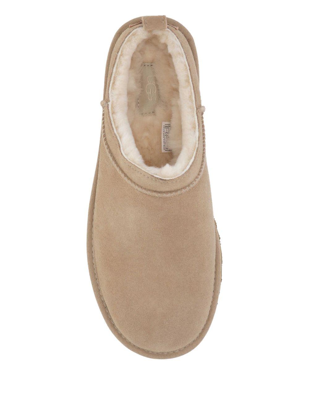 Mules w classic micro in beige Ugg - donna 
