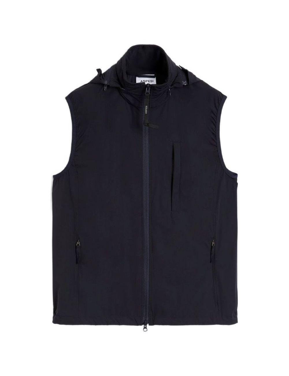 Gilet Apelle in blu Aspesi - uomo 