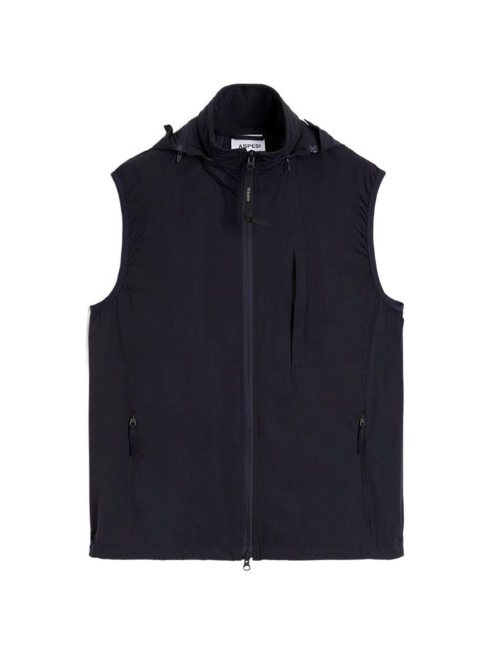 Gilet Apelle in blu Aspesi - uomo 