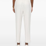Pantaloni affusolati in avorio Antonelli - donna 