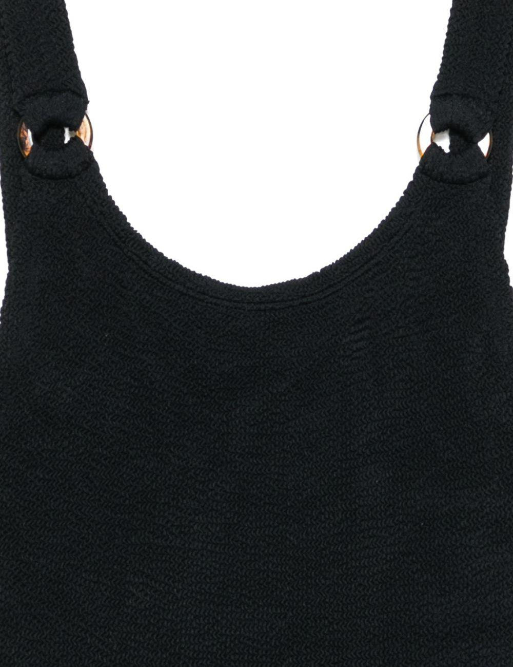 Costume intero Domino in nero Hunza g - donna 