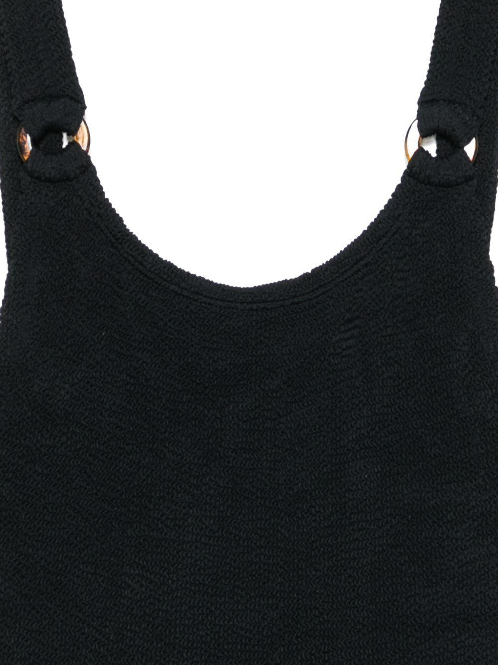 Costume intero Domino in nero Hunza g - donna 
