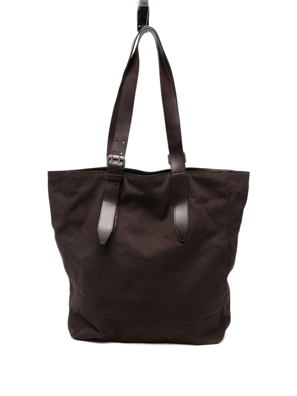 Borsa tote in canvas in marRone Dries van noten - uomo 
