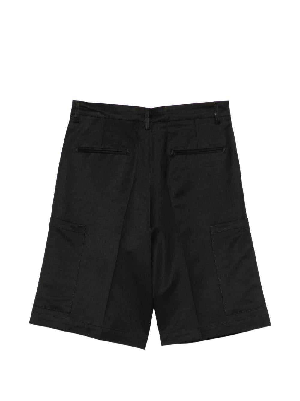 Pantaloncini cargo  in nero Costumein - uomo 