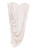 Top con ruches in avorio Giuseppe di morabito - donna