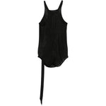 Canotta con scollo olimpionico in nero Rick owens drkshdw - donna 