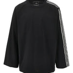 T-shirt a maniche lunghe con logo in nero Y-3 - uomo 