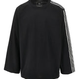 T-shirt a maniche lunghe con logo in nero Y-3 - uomo 