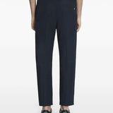 Pantaloni con elastico in blu Lanvin - uomo 