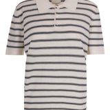 Polo a righe in bianco e blu A.P.C. - uomo 