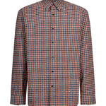 Camicia in cotone check multicolor 