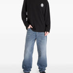 T-shirt a manica lunga boke flower 2.0 in nero Kenzo - uomo 