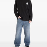 T-shirt a manica lunga boke flower 2.0 in nero Kenzo - uomo 