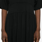 Abito midi plissettato in nero Toteme - donna 