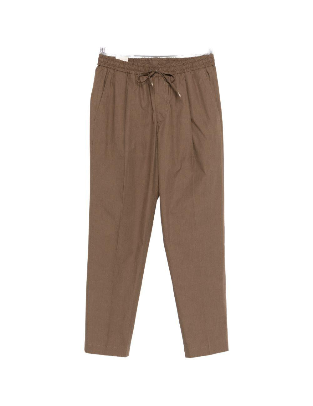 Pantaloni a pieghe con coulisse in vita in beige Briglia 1949 - uomo 