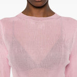 Top Mosi in rosa Khaite - donna 