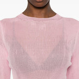 Top Mosi in rosa Khaite - donna 
