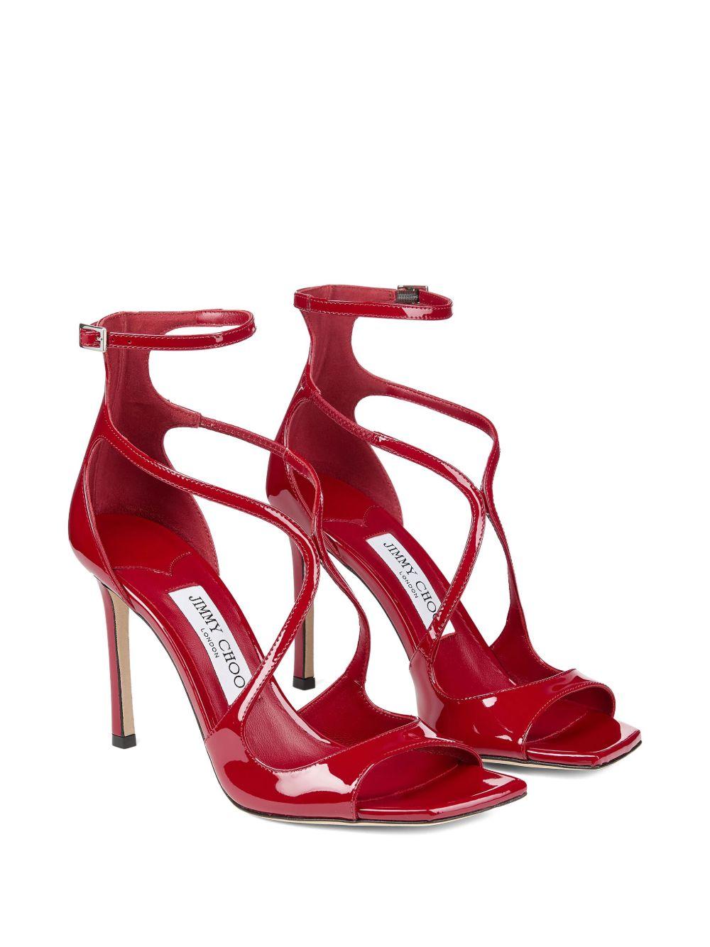 Sandali Azia in rosso Jimmy choo - donna 