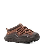 Sneakers slip-on imbottite in marrone 