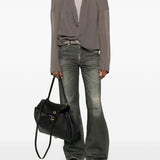 Giacca Maria con scollo a V in talpa Rick Owens - donna 