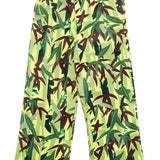 Pantaloni con stampa Chiku-Rin Camo in verde Kenzo - uomo 