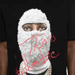 T-shirt con stampa in nero Ih nom uh nit - uomo 