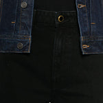 Jeans dritti Danielle in nero Khaite - donna 