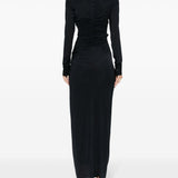 Abito Venus con scollo profondo in nero Christopher esber - donna 
