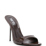 Mules Lidia in marrone Paris texas - donna 