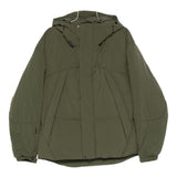 Piumino con cappuccio in verde Jg1 - uomo 