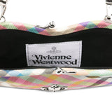 Borsa a quadri belle heart multicolore Vivienne westwood - donna 