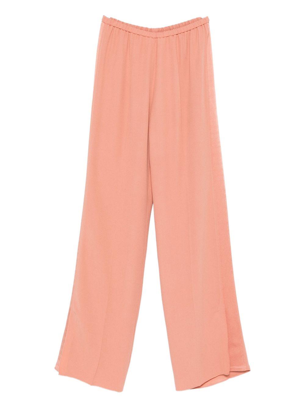 Pantaloni con spacchi laterali in rosa Forte forte - donna 
