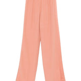Pantaloni con spacchi laterali in rosa Forte forte - donna 