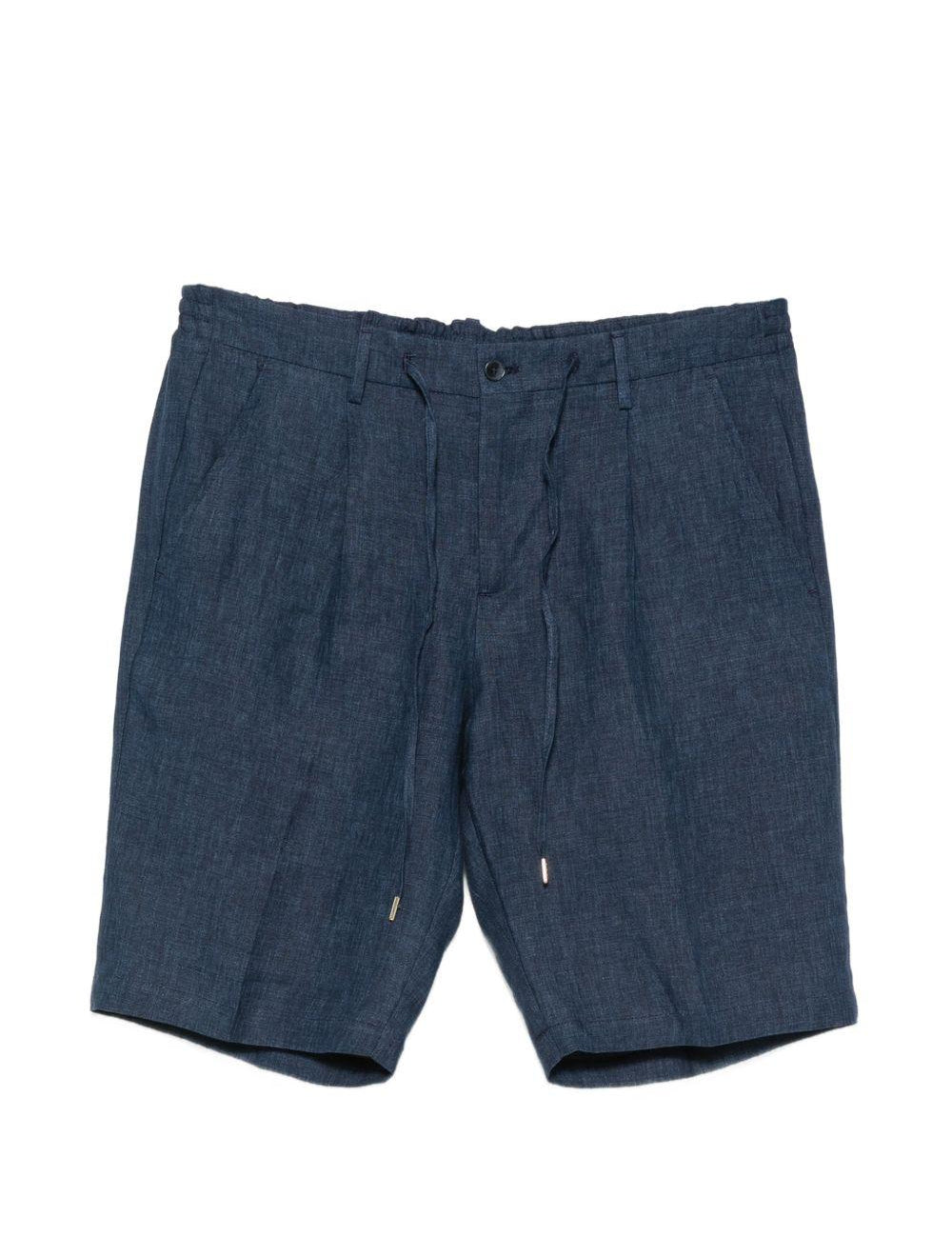 Pantaloncini chino a pieghe in blu Briglia 1949 - uomo 