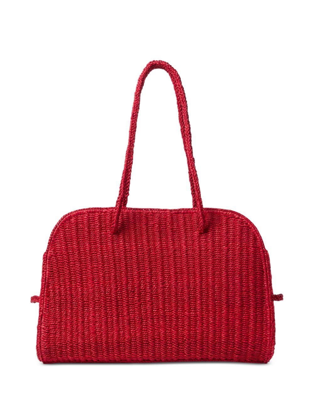 Borsa tote Turismo in rosso Jacquemus - donna 