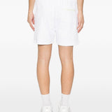 Shorts con monogramma in bianco Casablanca - uomo 