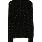 Maglione con borchie in nero Rabanne - donna 