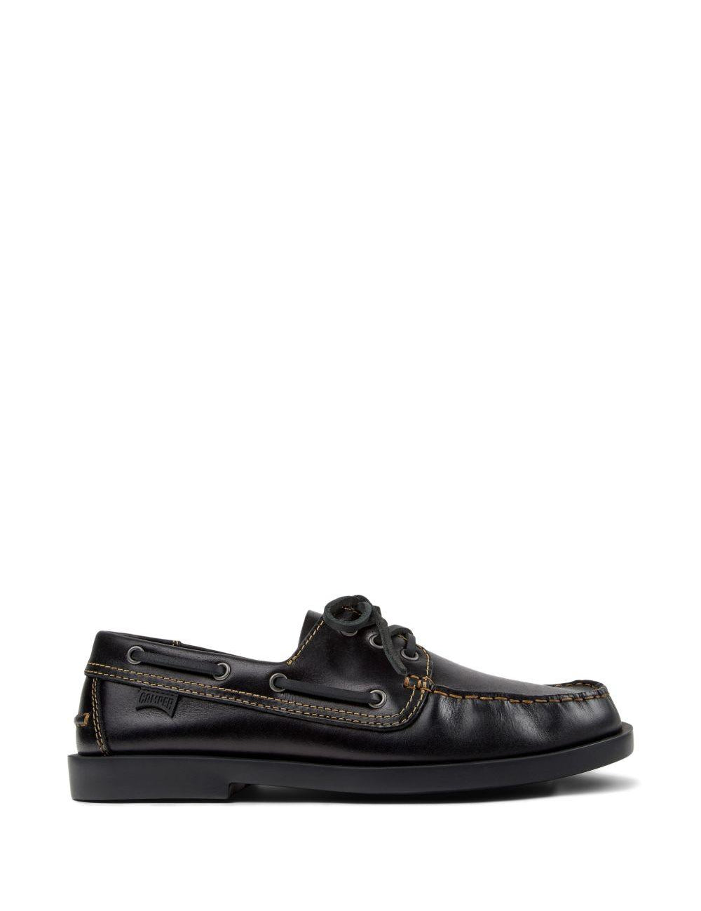 Mocassini Stringate Don in nero Camper - uomo 